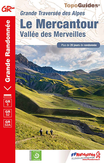 Topoguide FFRandonnée GR5 - Grande Traversée des Alpes- Le Mercantour vallée des merveilles